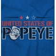 thumbnail image 2 of United States of Popeye Iconic USA Long Sleeve TShirt Men Women Brisco Brands L, 2 of 6
