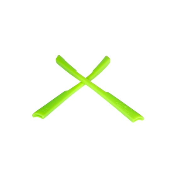 Walleva Green Earsocks For Oakley M2 Sunglasses