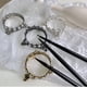 thumbnail image 5 of Corona Nail Art Painting Pen Brush Stand Rack Holder con decoración de perlas sintéticas para manicura DIY Tallado de uñas Lápices de dibujo Pincelesbronce plateado, 5 of 5