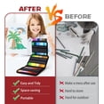 thumbnail image 2 of Rotuladores ALEMHOP Dual Brush, 80 colores, arte con estuche, 2 of 7