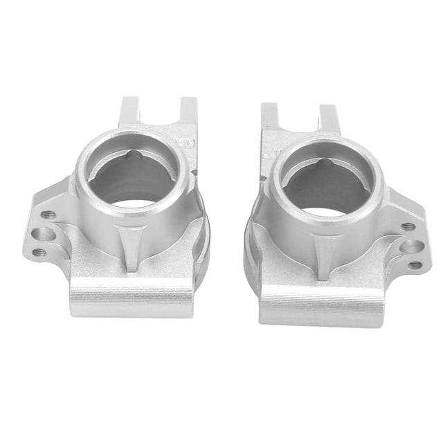 RC Rear Hub Carrier, Durable Delicate RC Car Upgrade Parts Aluminum Alloy Easy To Install And Disassemble For 1/7 1/8 RC Cars Black,Red,Silver