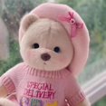 thumbnail image 4 of 30cm Handmade Cute Joint Bear Plush Doll High Quality Tale Best Gift For Girlfriend Valentines Day Gift Birthday Party Decor, 4 of 5