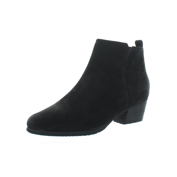 Aqua College Womens Isla Suede Waterproof Ankle Boots Black 6 5 Wide C