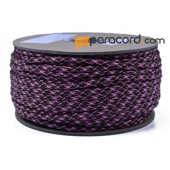 Bored Paracord Brand 550 Type III Paracord - Chocolate Heart - 250 Feet Spool