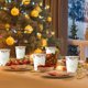 thumbnail image 5 of Decoraciones navideñas, vasos de papel navideños, vasos desechables navideños de papel grueso, vasos de papel decorativos adecuados para bodas y fiestas navideñas., 5 of 6