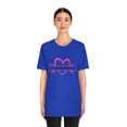 thumbnail image 4 of Love Grandma Heart Unisex Jersey Short Sleeve Tee, 4 of 10