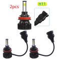 thumbnail image 2 of Faros LED de 4 lados 9005/9006/h1/h7/h11 Bombillas de haz alto o bajo 1800w 216000lm 6000k Blanco 2 piezas, H11,11 Feliz Sencillez, 2 of 5
