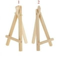 thumbnail image 6 of 5 Pieces Mini Wooden Easel Display Painting Stand Card Canvas Holders 2 Sizes - S, 6 of 6