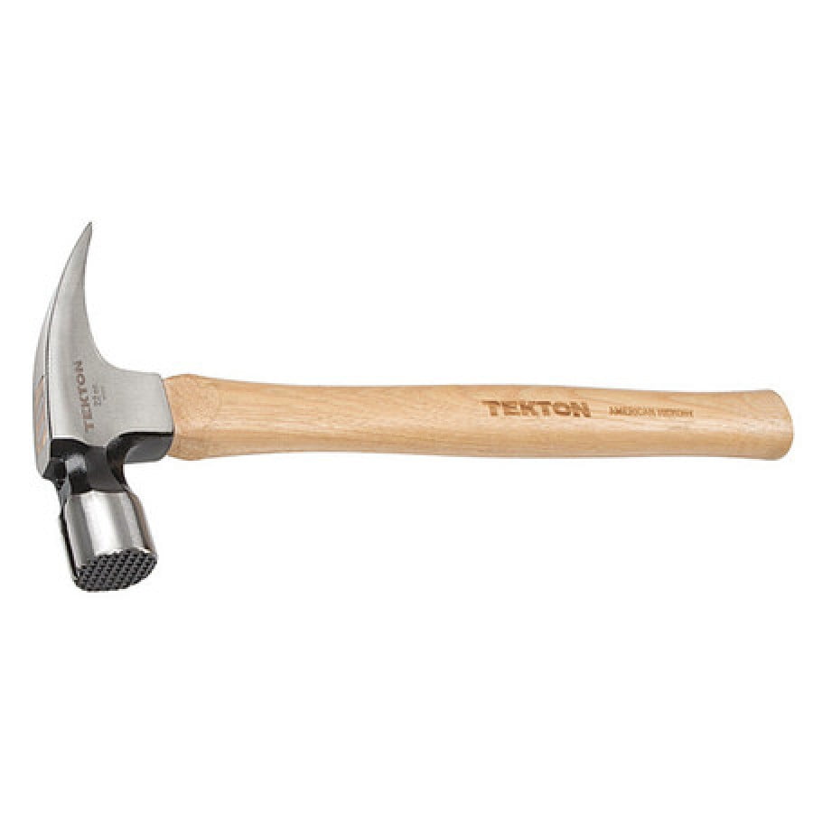 TEKTON 22 oz. Hickory Handle Head Framing Hammer 30305