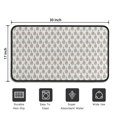 thumbnail image 5 of White Bigfoot and Pine Tree Pattern Door Rugs,Washable Non Slip Door Mats Indoor,Decorative Door Mats,Entry Mat Indoor for Entrance,Bedroom,Kitchen,Bathroom,30"x17", 5 of 6