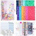 thumbnail image 1 of Cuaderno Con Clip De Página, Cuaderno De Hojas Sueltas Recargables, Cuaderno Planificador De Presupuesto Con 12 Sobres De Efectivo, 12 Hojas De Presupuesto Para El Hogar, La Oficina Y La Escuela Vogacara EL008752-00, 1 of 5