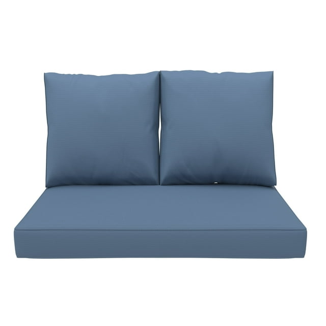 Covers & All CoverRite Causeuse Coussin de Sofa Siège en Mousse et Dossier Rembourré en Poly Résistant aux UV Causeuse d'Extérieur