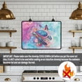 thumbnail image 4 of Renewold Stove Top Cover Protector Non-skid Ceramic Electric Cooktop Cover for Glass Stove Top Versatile Flat Top Oven Cover for Kitchen Counter Top, Sea Turtle Butterfly Flower, 4 of 7