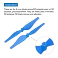 thumbnail image 4 of Uxcell 5 Set RC Propellers Blade Prop 2 Vane 7.6cm Dia Plastic Blue Low-Noise RC Airplane DIY Aircraft Drone, 4 of 6