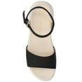 thumbnail image 5 of Journee Womens Jaylee Ankle Strap and Buckle Sandals, 5 of 10