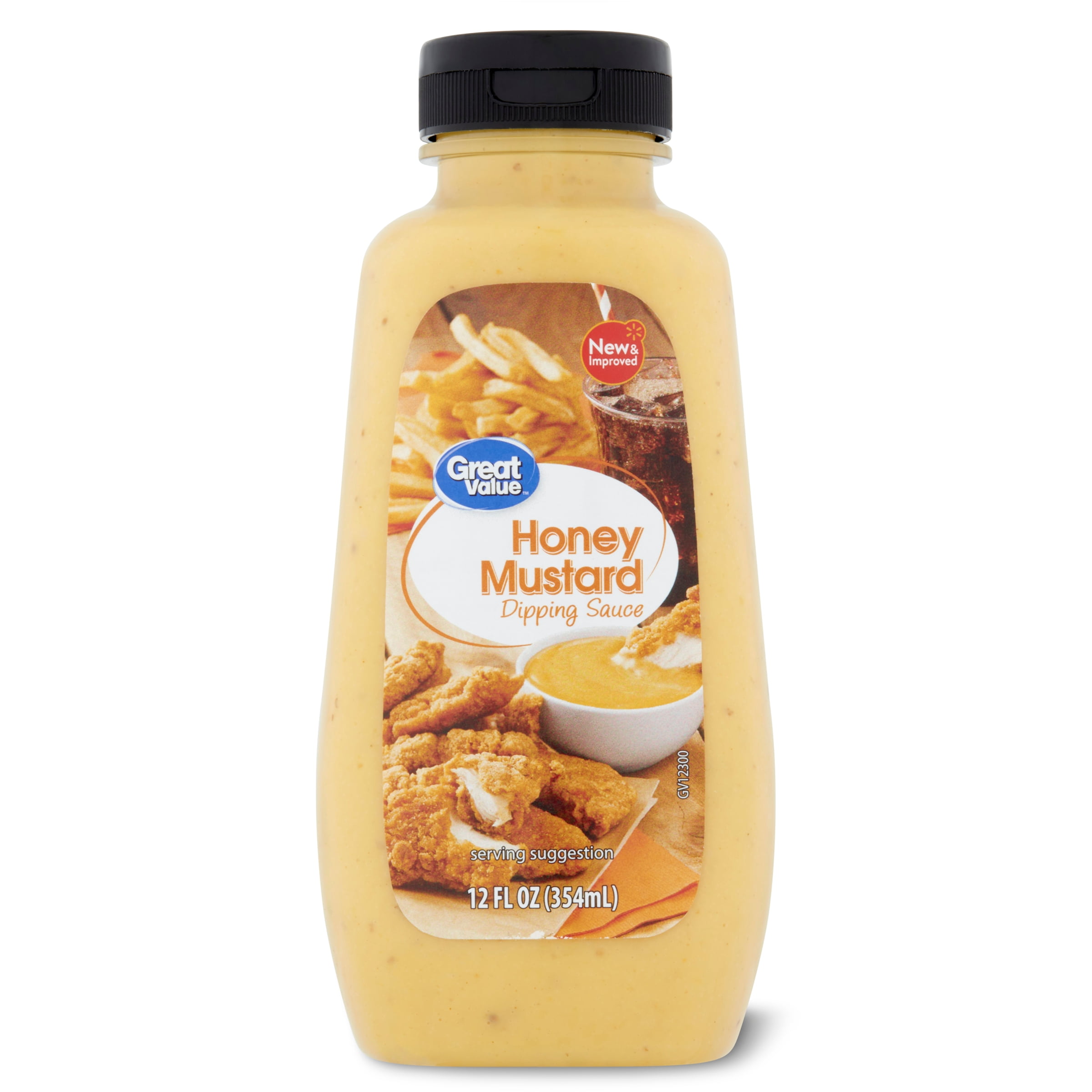 Great Value Honey Mustard Dipping Sauce, 12 fl oz