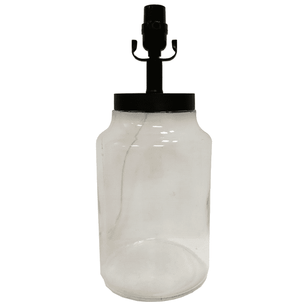 Mainstays Fillable Glass Jar Table Lamp Base Black Com Mainstays Fillable Glass Jar Table Lamp, Mainstays Fillable Glass Jar Table Lamp Base
