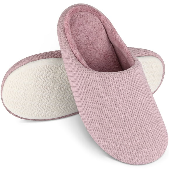 Bergman Kelly Memory Foam Slippers for Women & Men, Super Cushiony Slip-On House Shoes for WFH Comfort, Cush Collection