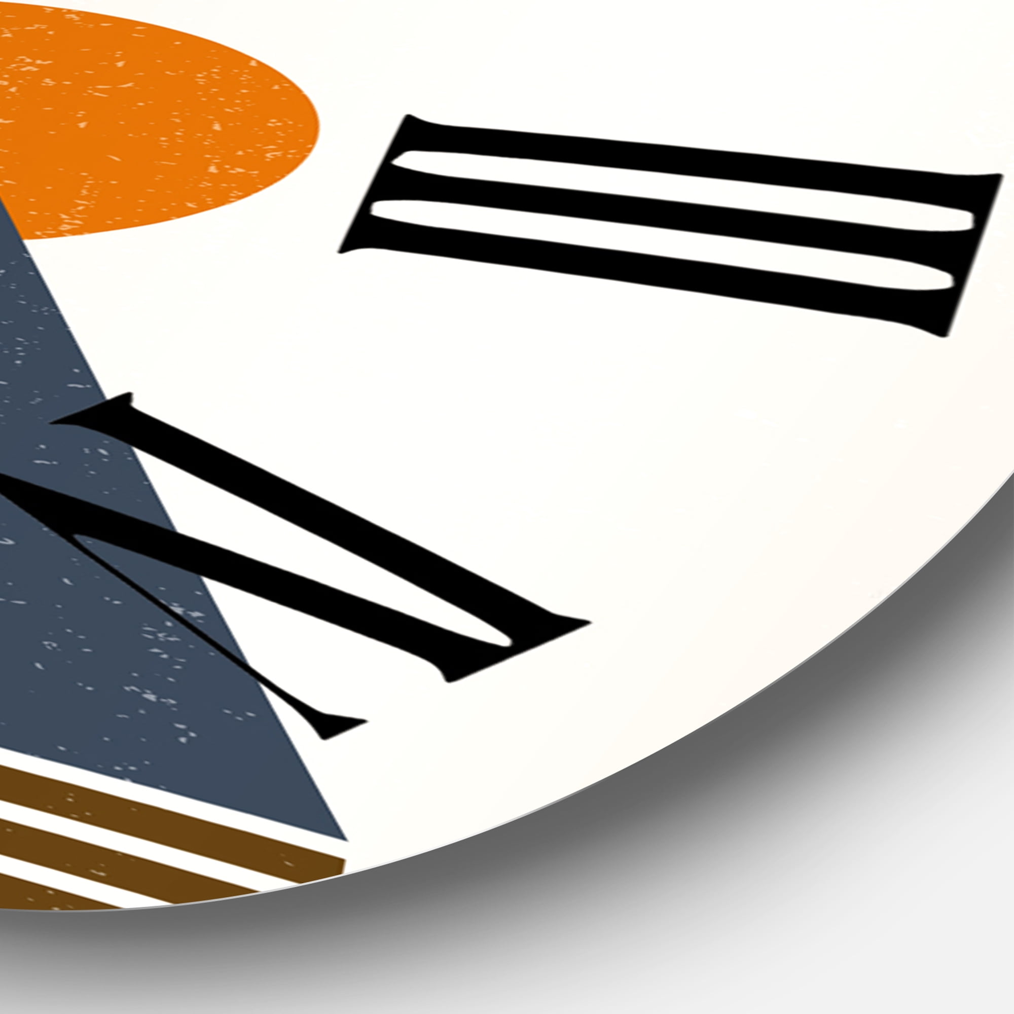 Designart 1 in Quartz Modern/Contemporary Wall Clock