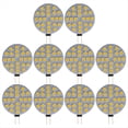 thumbnail image 1 of 10PCS 4.8W G4 Socket 5050 SMD Mini Bombilla LED en DC 12V Reemplace la Lámpara Halógena Bi-Pin Bombilla LED Luces Blancas Cálidas, 1 of 9