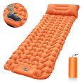 thumbnail image 1 of Cojín inflable ligero para llevar, para acampar, a prueba de humedad, para viajes, para el coche, para la siesta, para almacenar, para tienda de campaña al aire libre, 1 of 4