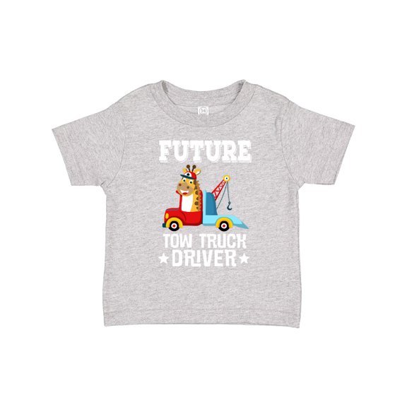 Inktastic Tow Truck Driver Future Boys Toddler T-Shirt