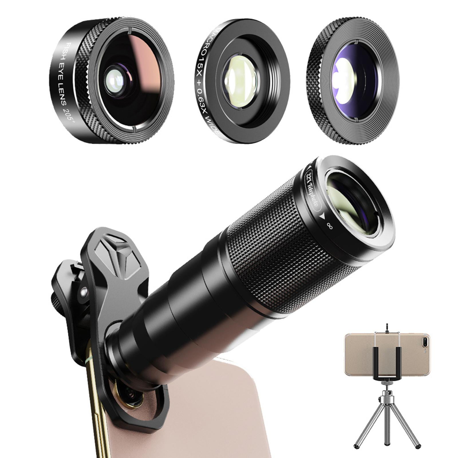 High Quality Clip-on 8x Zoom Optical Camera Lens for BLU Tank Xtreme 2.4/4.0/5.0 