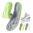 thumbnail image 1 of 2pares Xtellar Plantilla Ortopedica Deportiva De Gel Pie Plano 4d Color Verde, 1 of 3