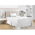 thumbnail image 3 of Juego de sábanas Utopia Bedding de microfibra suave, 3 piezas, color blanco, 3 of 9