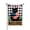 Color 2, variant on AMHNF Patriotic Roosters Welcome Garden Flag For Home Outdoor Garden Yard Decor 12x18 inch