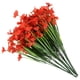 thumbnail image 5 of KAKOWELY 8 piezas de flores artificiales de seda para decoración de exteriores., 5 of 5