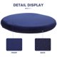 thumbnail image 2 of Fundas redondas para taburetes de Bar, fundas elásticas para sillas redondas, cojines de asiento redondos para sillas, fundas para taburetes, color gris, 2 of 6