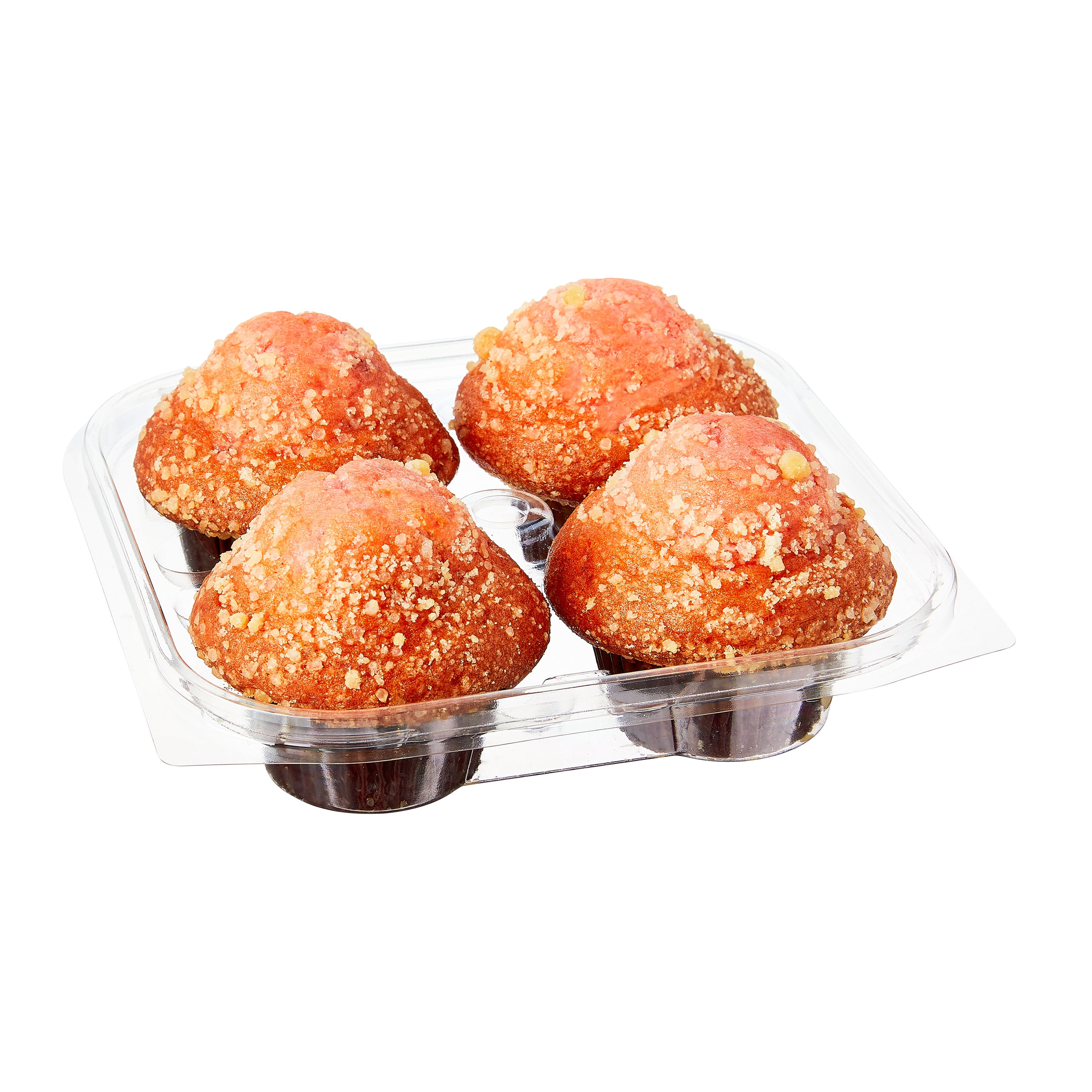 Marketside Strawberry Muffin, 14 oz, 4 Count