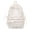 Beige, variant on Women's Cute Corduroy Lace Backpack for College, Lightweight Kawaii Bow Print Lace Design Schoolbag