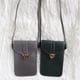 thumbnail image 5 of Pequeños monederos cruzados para teléfono celular para mujer, bolsos tipo cartera para teléfono celular con bolsillo para monedas, gris oscuro, 5 of 5