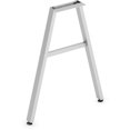 thumbnail image 1 of Hon HONLPLLEG24ASVR 24 in. Mod Worksurface Angled Leg Support, Silver, 1 of 1