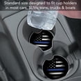 thumbnail image 6 of Thirstystone "Blue Line" Single Absorbent Stone Car Coaster, 6 of 7