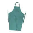 thumbnail image 1 of Delantal con pierna dividida,Delantal de cocina de cerámica con pierna dividida y cuello colgante,Delantales Herramienta con Bolsillos Delantales de Cocina,Correa para colgar en el cuello verde, 1 of 8