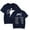 Navy, variant on Milo J 2024 Tour Merch Pop Graphics Print Crew Neck Unisex Casual Trendy Short Sleeve T-Shirt