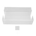 thumbnail image 2 of Paper Hand Towel Tray, Modern 9.5x5.5x2.5in Easy Access Clear Napkin Storage Holder Acrylic  For Dining, 2 of 8