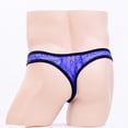thumbnail image 3 of s para hombres de seda de hielo Ropa interior fina y suave Calzoncillos Bikinis Calzoncillos Negro y azul Yuyangstore Ropa interior de hombre, 3 of 8