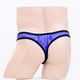 thumbnail image 3 of Corto de Hombres Ropa Interior Bikinis Regalos para Novios de Noche 5 Negro y azul, 3 of 9