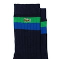 thumbnail image 2 of Lacoste Chaussettes Hautes Rayées en Coton pour Adultes (Lot de 2), 2 of 3