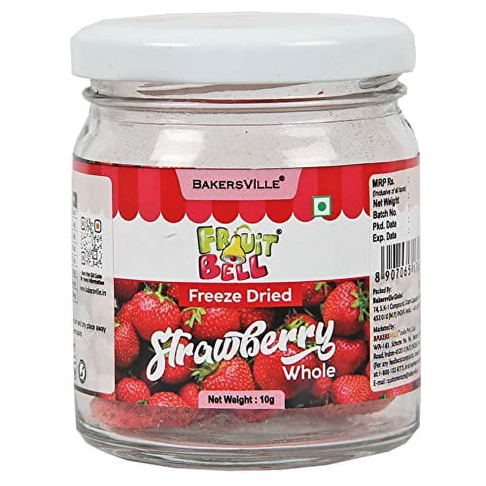 Fruitbell Freeze Dried Whole Strawberry, 10G