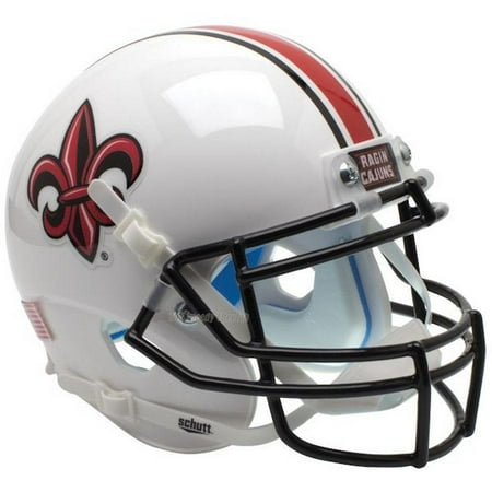 - Schutt Replica Louisiana Ragin Cajuns White XP Football Helmet