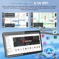 thumbnail image 4 of Radio estéreo de coche Leadfan 4G 64G con CarPlay para Honda Civic, 4 of 9