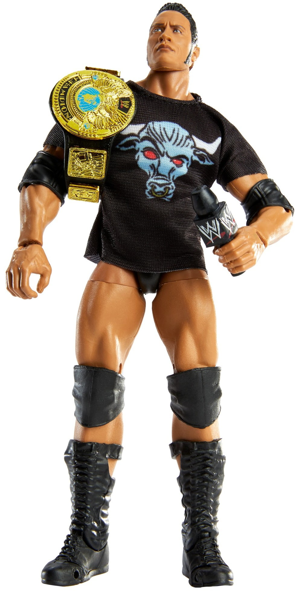 WWE The Rock Ultimate Edition Action Figure Set, 11 Pieces - Walmart ...