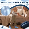 thumbnail image 2 of Non Slip Toddler Socks 12 Pairs Baby Socks Toddler Grip Socks Anti Skid Socks for 6 Months-7 Years Boys, 2 of 7