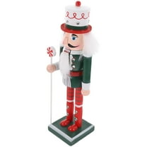 GOOHOCHY Festive Collectible Nutcracker Christmas Decoration 1Pcs 9.82X2.55X2.55in
