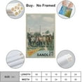 thumbnail image 2 of YCCJ-The Sandlot Poster Classic Movie Vintage Poster for Room Aesthetic Canvas Art Print Modern Family Bedroom Decor Posters 12x18inch, 2 of 5